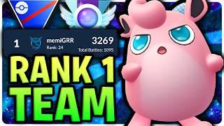 WIGGLYTUFF TO THE TOP! MOST BROKEN *RANK 1* IN THE WORLD TEAM I HAVE PLAYED! | GO BATTLE LEAGUE