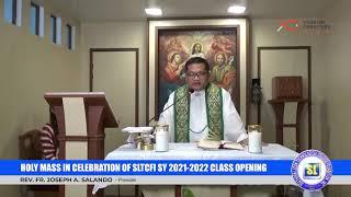 Holy Mass in Celebration of SLTCFI S.Y. 2021-2022 1st Semester Class Opening