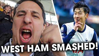 Son (손흥민) Returns!! Spurs Smash West Ham!! Tottenham 4-1 West Ham {MATCHDAY VLOG)