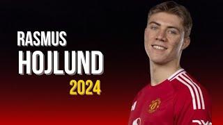 Rasmus Hojlund 2024 Goals, Skills & Dribbles