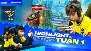 Vạn Sự Khởi Đầu Nan #heavy #freefire #ffwssea2024fall #fightforlegacy | Highlight Tuần 1