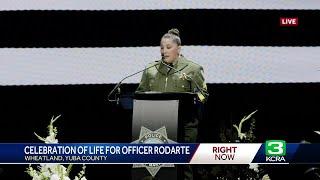 San Benito County Sheriff Sgt. Mari Landeros speaks about nephew Osmar Rodarte