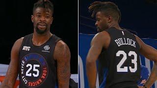 What a load of bollocks! Knicks supply Reggie Bullock with dual-numbered City Edition jersey