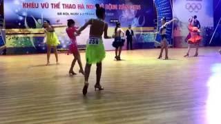 Hanoi Open Dancesport Championships 2016 -Junior 1 Solo Jia Yee Rumba (2nd dance)! 1/10/16