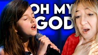 8 Year Old Angelina Jordan SHOCKS Vocal Coach