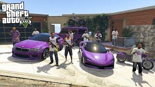 BALLAS TAKEOVER FRANKLIN HOUSE IN GTA 5!!! (GTA 5 Mods)