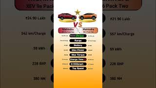 Mahindra XEV 9e Pack Two VS Mahindra BE 6 Pack Two#technnu #mahindraev