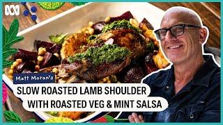 Matt Moran's Slow Roasted Lamb Shoulder with Roast Veg | Chef Challenge: Maggie Beer’s Big Mission