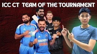 ICC Champions Trophy  2025 Team of the tournament | No Rohit sharma  | Ep#63