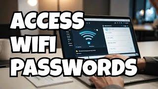 How to find & show wifi password in Windows 10 & 11