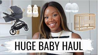 HUGE BABY HAUL| EVERYTHING WE'VE BOUGHT + GIVEAWAY