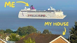 I cruised past my house!