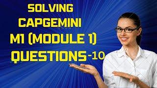 Capgemini M1 Coding Questions -8(What is an Age) || Capgemini Module 1 questions with Answers