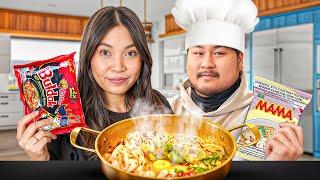 This is how Gourmet Chefs cook Instant Ramen (cheap to expensive)