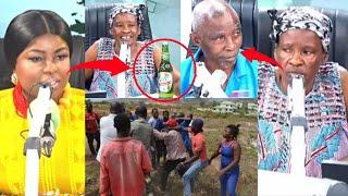 Host gives old lady club beer to cool her temper after fight!ñg her lãte step father's brother