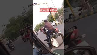 Green Tint 30% from Inside looks like  #car #cartint #tiago #automobile #automotive #zblack