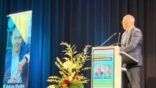 Schlachtfest der CDU Eschborn am 08. März 2025: Rede von Mario Voigt Ministerpräsident von Thüringen