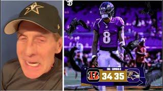 Lamar Jackson is a MONSTER! - Skip Bayless STRONG REACT to Ravens' 35-34 win over Bengals on TNF