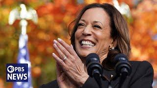 WATCH LIVE: Harris campaigns in Grand Rapids as she battles Trump for swing state of Michigan