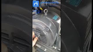 Винтовой компрессор 18,5 кВт  KraftMachine с ременным приводом на базе винтового элемента Hanbell