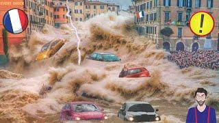 France In Shock!️ Huge Floods Hit France, Vosges!