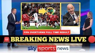 FIFA SHOCKER! MANCHESTER UNITED DECLARED EUROPA LEAGUE WINNERS AFTER REFEREE CAUGHT CHEATING!