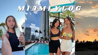 MIAMI TRAVEL VLOG! ️ pool party, restaurants, hotel tour, beach | @TheresaTrends