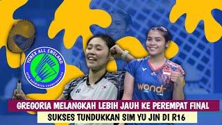 Gregoria Melangkah Lebih Jauh, Sukses Tundukkan Sim Yu Jin di R16 All England Open 2025