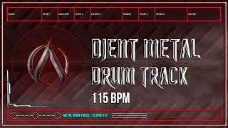 Djent Metal Drum Track 115 BPM | Preset 3.0 (HQ,HD)