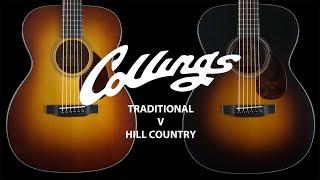 Acoustic Music Works - Collings OM1A Traditional vs OM1A Hill Country (Basic Playing)