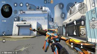 CS:GO MOBILE | CSMOS V7 UPDATE BY @Billflx ANDROID NUKE GAMEPLAY!!