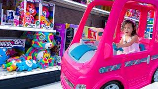 Barbie DREAM Camper crashed into TARGET? !! All of Oaks FAVORiTE SHOPPiNG Videos!!