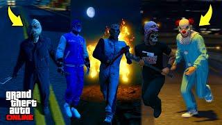 GTA 5 Online How to Find ALL 5 Slashers Events! (Driver, Clown, Sackslasher, Psycho & Clone Slasher)