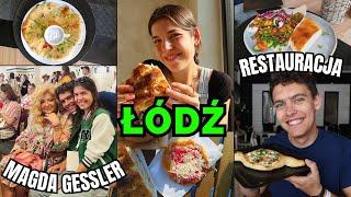 ŁODŹ: jedzenie w Łodzi i event dla INFLUENCERÓW! - RESTAURACJA GRUZIŃSKA | Spotkaliśmy MAGDĘ GESSLER