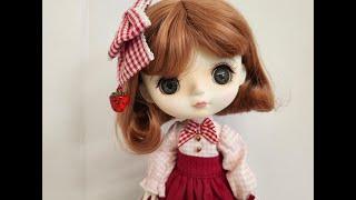 Mori Lolli Doll Strawberry Fields by Dolly Mori/Ruby Red Galleria