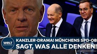 DEUTSCHLAND: Drama! Scholz oder Pistorius? SPD-Oberbürgermeister von München sagt, was alle denken!