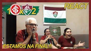 FAMÍLIA TRICOLOR REAGE À 1 INTERNACIONAL X 2 FLUMINENSE - LIBERTADORES 2023