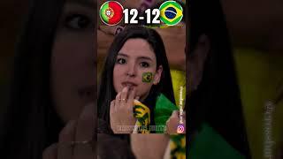 Emotional Moments In Football | Portugal VS Brazil Imaginary Penalty Shootout | #ronaldo vs #neymar