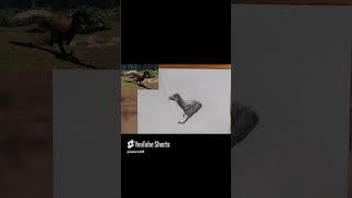 데이노니쿠스 그리기 | Drawing Deinonychus [Drawing Lame]