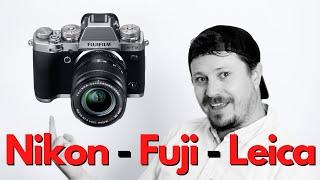 My Camera history: Why I switched from Nikon to Fuji to Leica