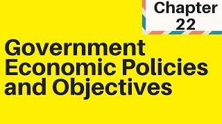 6.1 Government Economic Policies and Objectives IGCSE Business Studies