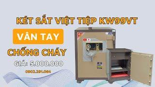 {Két sắt vân tay} Việt Tiệp KW99VT chống cháy cho gia đình và văn phòng