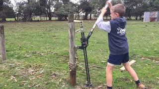 How To Remove A Fence Post in Under 4 Minutes... Without Digging!!