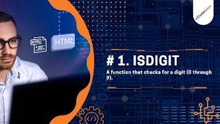 1. isdigit