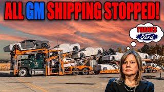 GM Immediately HALTS New C8's & Other Cars Shipped On Jack Cooper Transports!