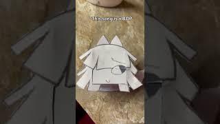 ~ Making a Claire papercraft ~ (Cursing) #fpe #papercraft