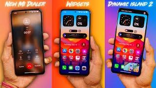 HyperOS 2.0 Features List - Dynamic Island 2.0, New Mi Dialer & Lock Screen Widgets Coming 