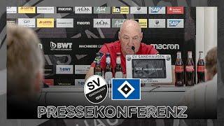 Pressekonferenz | SV Sandhausen - Hamburger SV