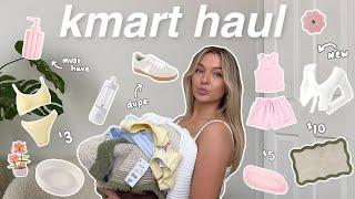 A MASSIVE KMART HAUL ( summer must haves, homewares, decor, trying on clothes, shoes & more!! )