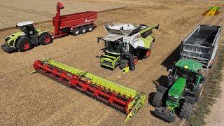 Der neue CLAAS LEXION - Modell 2023 - Mähdrescher Test Drive dreschen Getreideernte Landwirtschaft